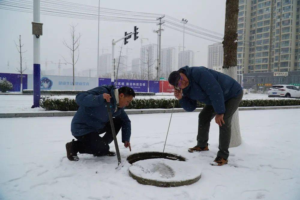 安徽淮北市供水公司：闻“寒”而动 以动止“冻”Kaiyun 开云(图1)