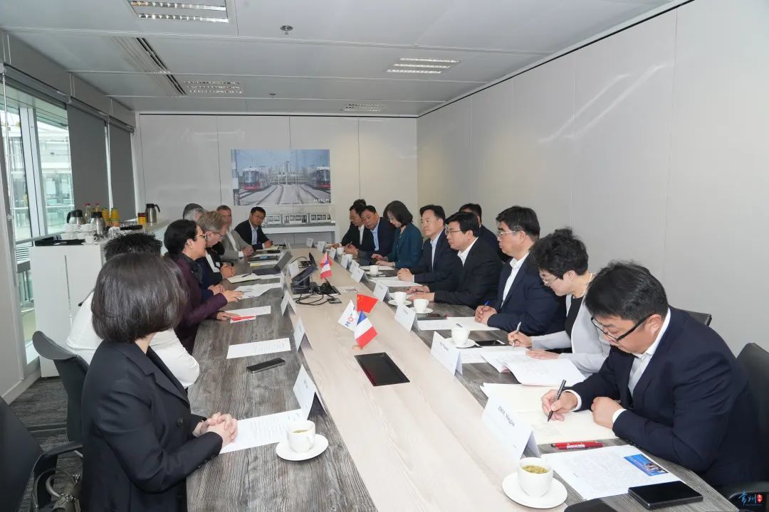 开云 开云体育官网常州市委书记陈金虎率团赴法国开展经贸洽谈(图1)